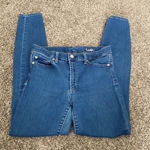 GAP Blue Denim Skinny Jeans